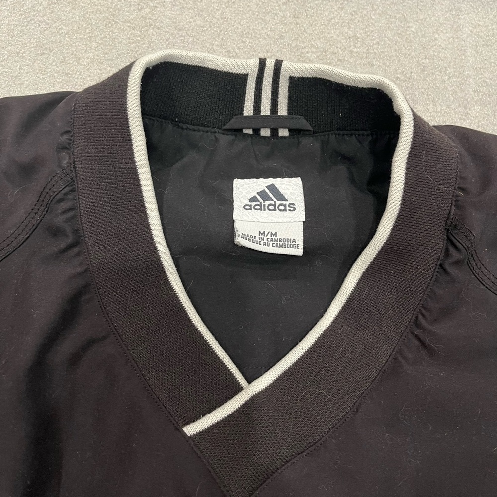[M] 2002 Adidas Climashell WindBreaker Jacket Black Golf Vintage🔥 Sweatshirt - Picture 3 of 8